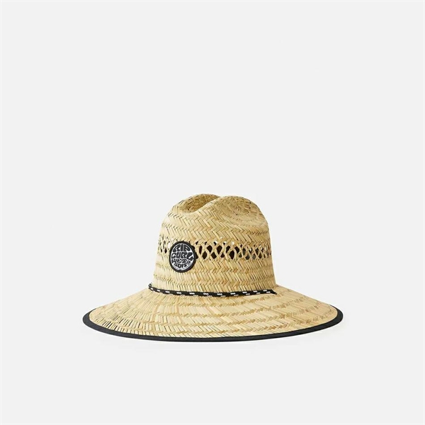 Rip Curl Brand Straw Hat - Natural